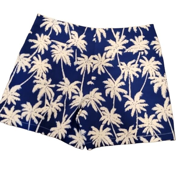 JUST FAB Palm tree textured shorts 22 - Picture 4 of 5